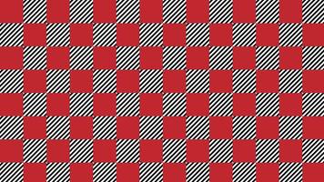 aesthetic red and black gingham, tartan, checkers, plaid, checkerboard texture background illustration, perfect for banner, wallpaper, backdrop, postcard, background vector