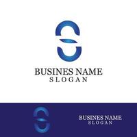 Business corporate S letter logo vector