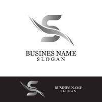 Business corporate S letter logo vector