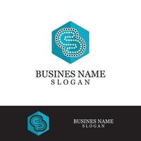 Business corporate S letter logo vector