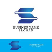 Business corporate S letter logo vector