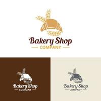 Bakery badge or label retro vector illustration. loaf store, food market, cafe, restaurant etc. Vector Illustration