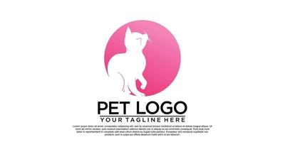 diseño de logotipo de mascota con vector premium de estilo único creativo parte 4