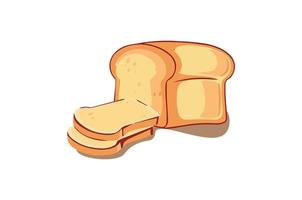 bread vector insolated background