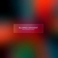 Gradient blur abstract background design vector