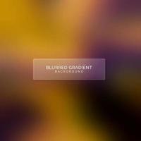 Gradient blur abstract background design vector