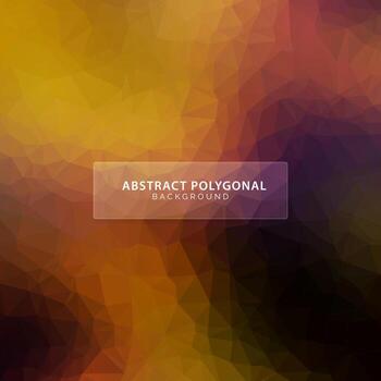 Abstract dark low poly triangular background design vector