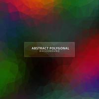 Colorful low poly polygonal background design vector