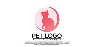 diseño de logotipo de mascota con vector premium de estilo único creativo parte 2