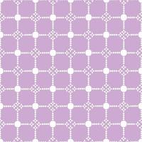 Seamless pattern with white dots and snowflakes. on a pastel purple background vector