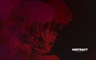 Abstract grunge black and red color grunge texture background vector