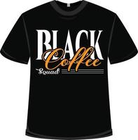 International Coffee Day T-Shirt Design vector