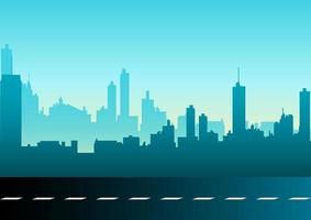 Vector illustration of a cityscape