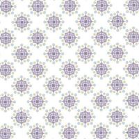 Flourish Fabric Pattern Design Vector Illustration