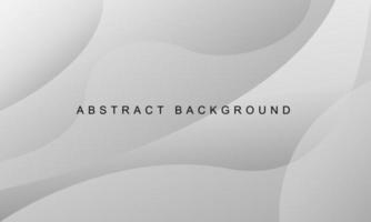 Abstract white and gray gradient background. Suitable for web page, banner and brochure background. Easy editable stroke. Vector illustration.