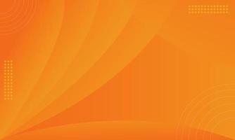 Modern abstract colorful gradient orange background with shape. Vector illustration.