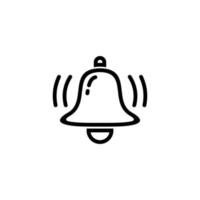 Ringing bell, alarm icon - vector illustration, Ringing bell, alarm icon emblem design on a white background. Suitable for your design need, logo, illustration, animation, etc.