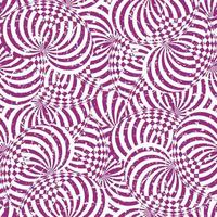 Vector pattern of seamless random chaotic lines, spots, rough strokes. Abstract lilac geometric background.