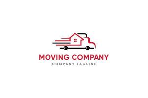 A Moving Truck Logo Design Concepts For A Movers Or Moving Truck Company It Can Be Used For A Transport Services Company Logo vector