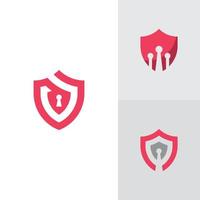 Creative Lock logo vector template