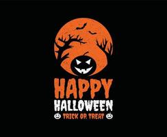 Happy Halloween Vector T-shirt Design