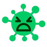 simple angry virus vector