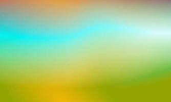 Beautiful gradient background yellow, blue and green smooth and soft texture vector