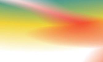 Beautiful gradient background red, yellow  and green smooth and soft texture vector