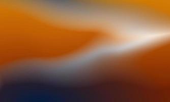 Beautiful gradient background white, orange and blue smooth and soft texture vector