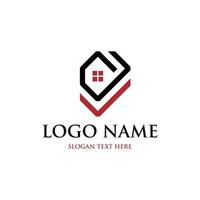 Home Checklist Modern Business Logo vector