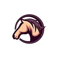 caballo animal ilustración creativa logo