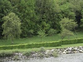 the river seine in france photo