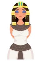 cleopatra egyptian queen vector