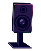 gamer setup speaker vector