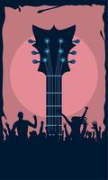 music festival poster vector