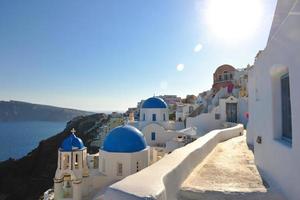 Santorini Greece view photo