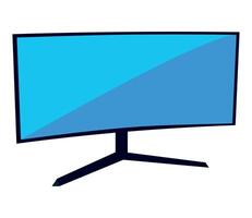 monitor pc device vector