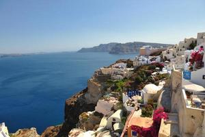 Santorini Greece view photo