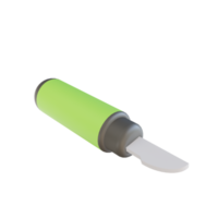 3D illustration scalpel suitable for medical png