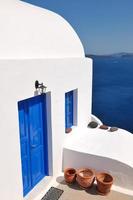 Santorini Greece view photo