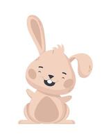 little rabbit character vector