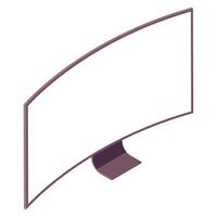 curve display isometric device vector