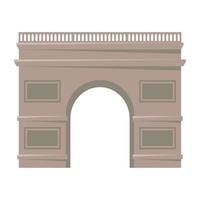 Arch of Triumph italian vector