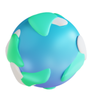 monde de l'illustration 3d png