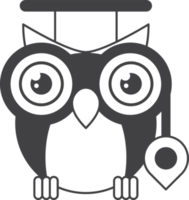 education icon on transparent background png