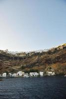 Santorini Greece view photo