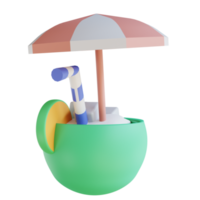 3D-Darstellung Kokoseis png