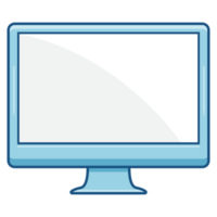 Computer Flat Design png