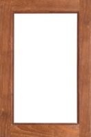 Wood frame or photo frame isolated png