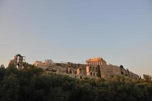 partenón de atenas grecia foto